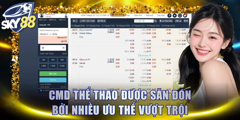 CMD thể thao được săn đón bởi nhiều ưu thế vượt trội